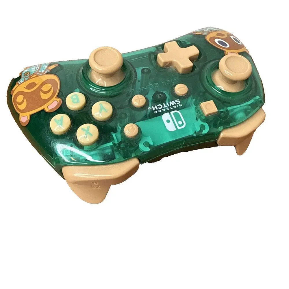 PDP Rock Candy Wired Controller for Nintendo Switch Animal Crossing Green Teal